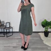 OBLEKA 27116 OLIV - slika 3