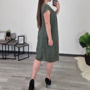 OBLEKA 27116 OLIV - slika 2