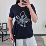 MAJICA ILONA TEMNO MODRA
