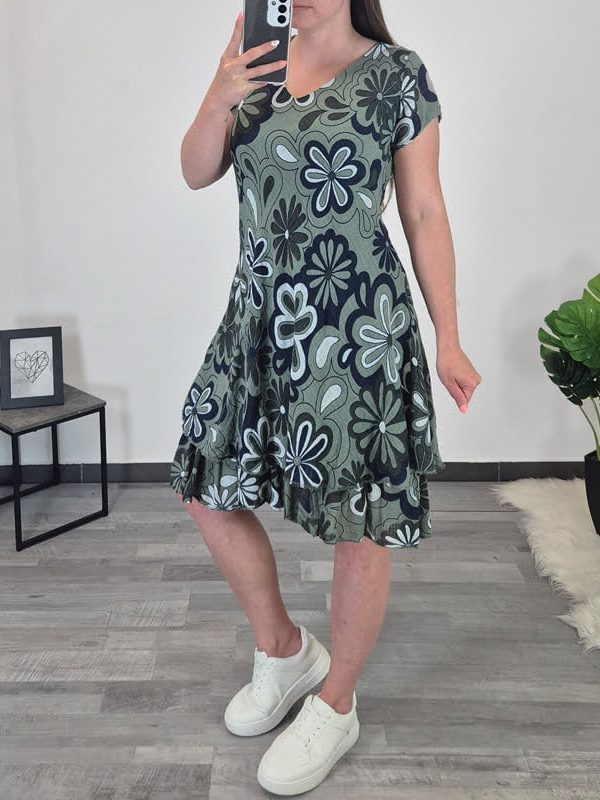 OBLEKA 77789 OLIV