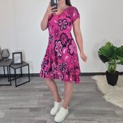 OBLEKA 77789 ROZA