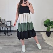 OBLEKA 71151 OLIV