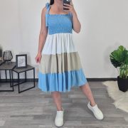 OBLEKA 90211 MODRA