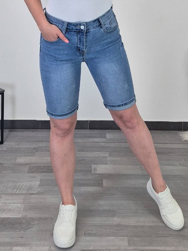 KRATKE PUSH UP JEANS HLAČE MG3715