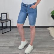 KRATKE PUSH UP JEANS HLAČE MG3715 - slika 3