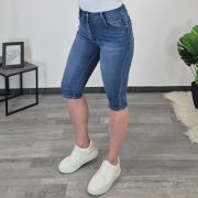 3/4 PUSH UP JEANS HLAČE 3A240 - slika 4