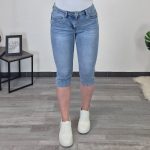 3/4 JEANS HLAČE S1327
