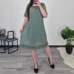 OBLEKA 9325 OLIVNA