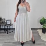 OBLEKA 30688 BEŽ