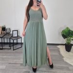 OBLEKA 30688 OLIVNA
