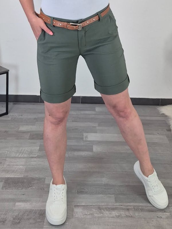 KRATKE HLAČE 3990 OLIV