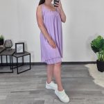 OBLEKA 0155 VIJOLIČNA