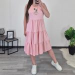 OBLEKA 18315 ROZA