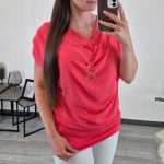 BLUZA 9637 ROZA