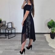 OBLEKA GLORIA ČRNA - slika 2
