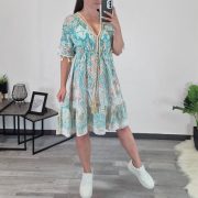 OBLEKA 34400 ZELENA