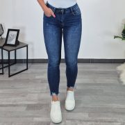 7/8 PUSH UP JEANS HLAČE SA6906 - slika 4