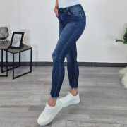 7/8 PUSH UP JEANS HLAČE SA6906 - slika 3
