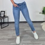 PUSH UP JEANS HLAČE ZA3462