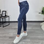 PUSH UP JEANS HLAČE L3836 - slika 4