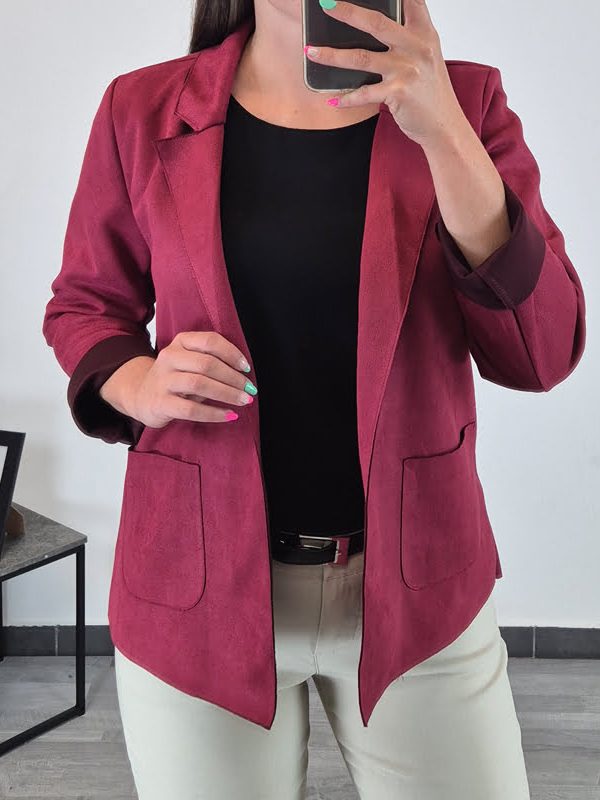 JAKNA 10745 BORDO