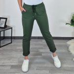 7/8 HLAČE 5567 OLIV