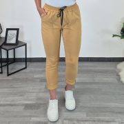 HLAČE 9108 7/8 RUMENE - slika 4