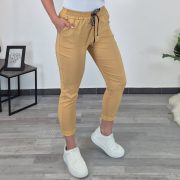 HLAČE 9108 7/8 RUMENE - slika 2