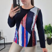 MAJICA FINA TEMNO MODRA - slika 2