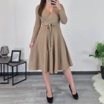 OBLEKA 5102 CAMEL
