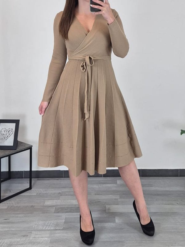 OBLEKA 5102 CAMEL