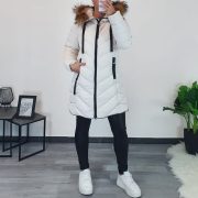 PLAŠČ 2537 BEL