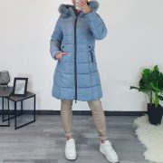 PLAŠČ 2257 SVETLO MODER