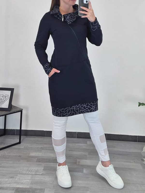 TUNIKA NANAN TEMNO MODRA