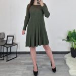 OBLEKA ZS9086 OLIVNA