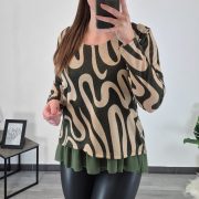 MAJICA 110701 OLIV - slika 2
