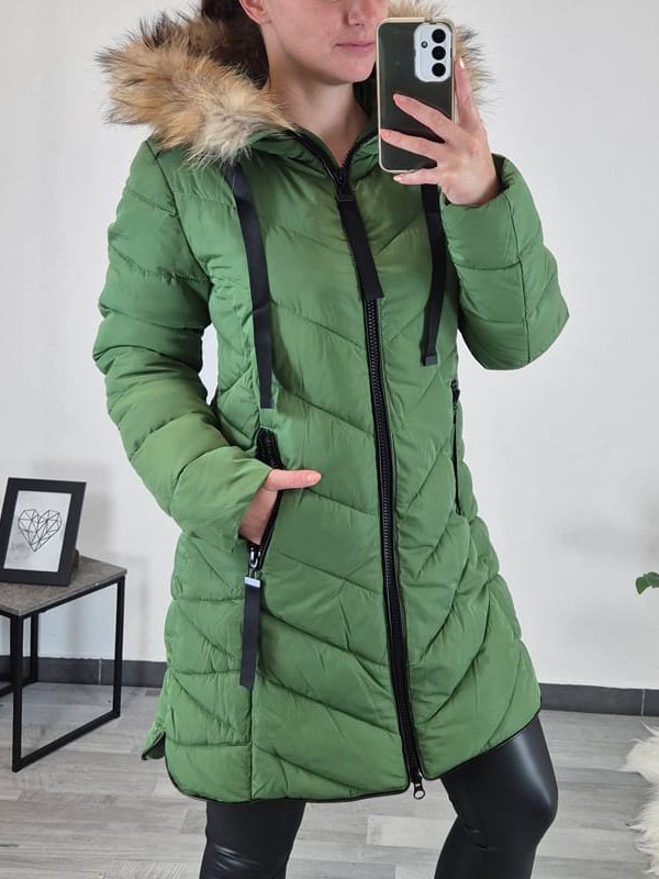 PLAŠČ 2537 ZELEN