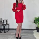 OBLEKA 225506 RDEČA