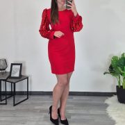 OBLEKA 225506 RDEČA