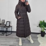 PLAŠČ OB248021 RJAV