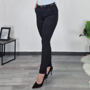 HLAČE 1461 BL-1 ČRNE - slika 4