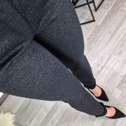 HLAČE 1461 BL-1 ČRNE - slika 2