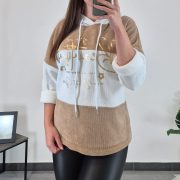 PULOVER 280520 BEŽ - slika 3