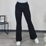 TERMO HLAČE NA ZVON ZVONKA ČRNE