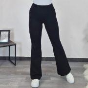 TERMO HLAČE NA ZVON ZVONKA ČRNE