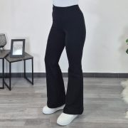 TERMO HLAČE NA ZVON ZVONKA ČRNE - slika 3