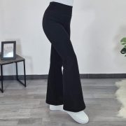 TERMO HLAČE NA ZVON ZVONKA ČRNE - slika 2