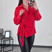 BLUZA 4504 RDEČA - slika 2
