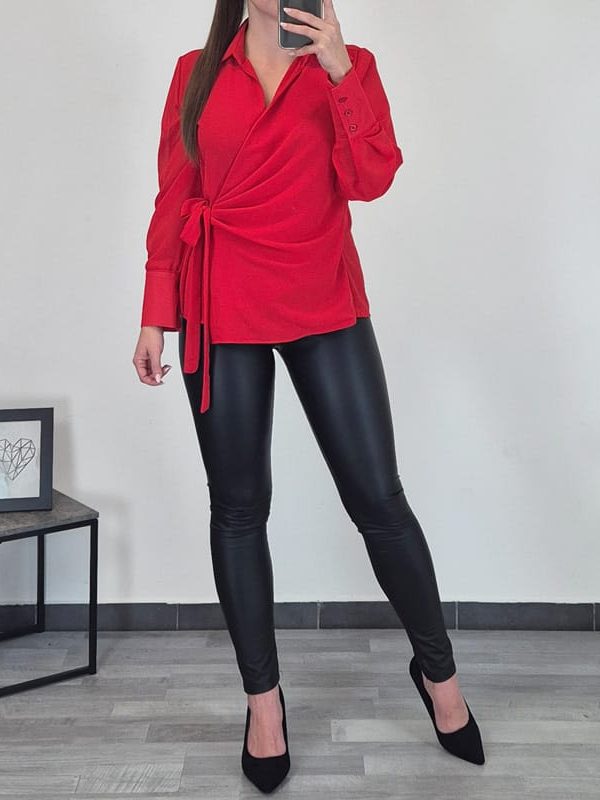 BLUZA 4504 RDEČA