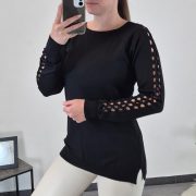 PULOVER DLV-367 ČRNA